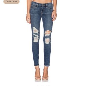 FRAME Denim Le Skinny De Jeanne in Seville